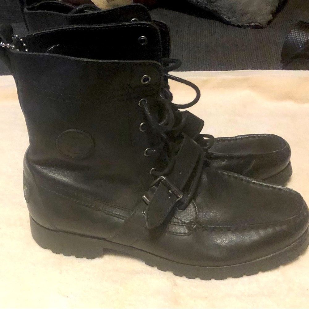 POLO Ralph Lauren Ranger Shoes HI II Mens 8.5B. Leather uppers
